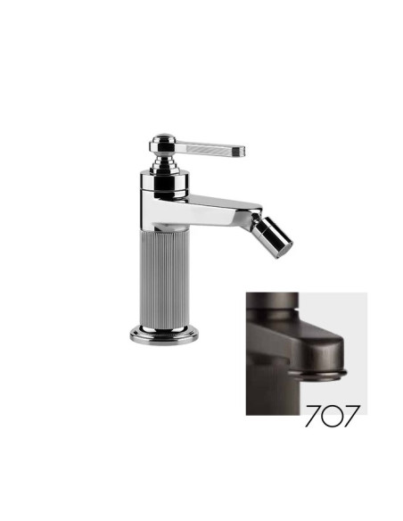 Miscelatore Gessi bidet serie Venti20 cod.65007 con scarico e flessibili di collegamento - Kallea