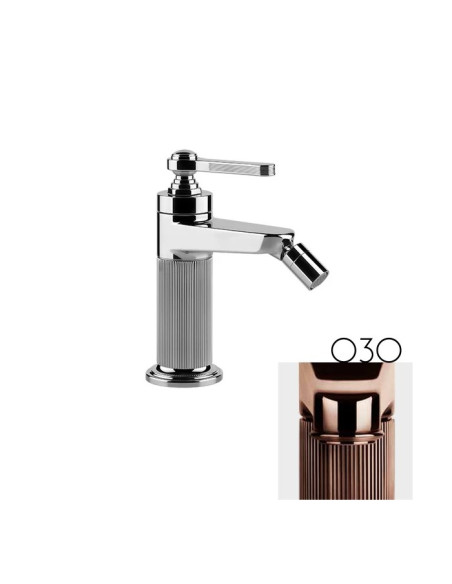 Miscelatore Gessi bidet serie Venti20 cod.65007 con scarico e flessibili di collegamento - Kallea