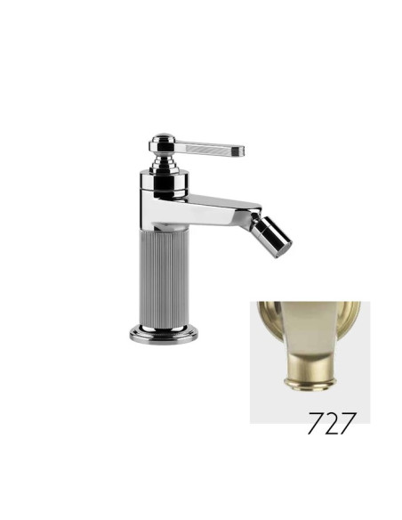 Miscelatore Gessi bidet serie Venti20 cod.65007 con scarico e flessibili di collegamento - Kallea