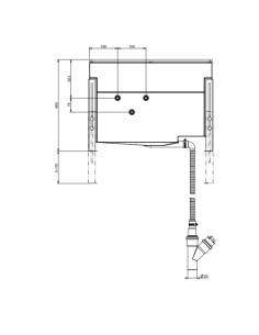 Secur box bordo vasca Gessi cod.01669 - Kallea 2