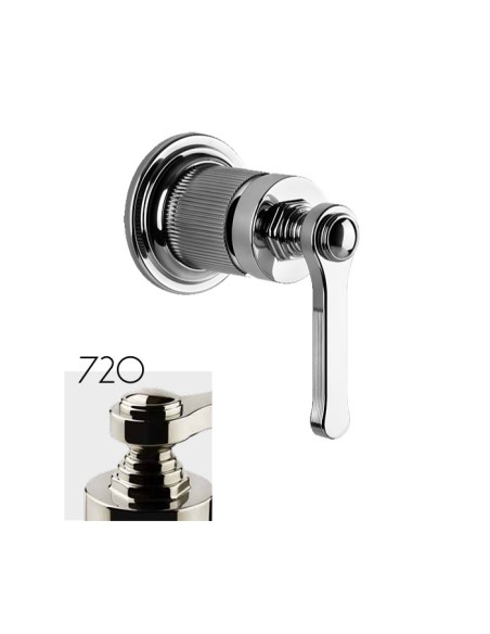 Miscelatore a parete Gessi serie Venti20 lavabo/doccia cod.65131 esterna cod.54055 incasso 1 via - Kallea
