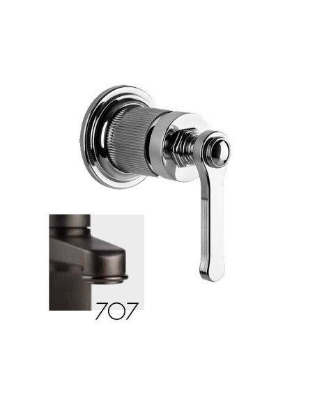 Miscelatore a parete Gessi serie Venti20 lavabo/doccia cod.65131 esterna cod.54055 incasso 1 via - Kallea