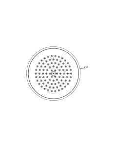 Soffione a soffitto Gessi Orientabile Serie Venti20 cod.65152 - Kallea 2