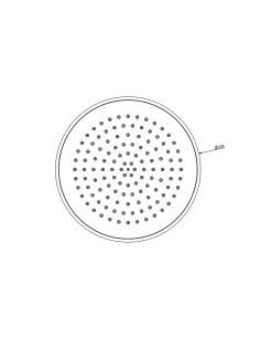 Soffione a soffitto Gessi Orientabile Serie Venti20 cod.65153 - Kallea 2