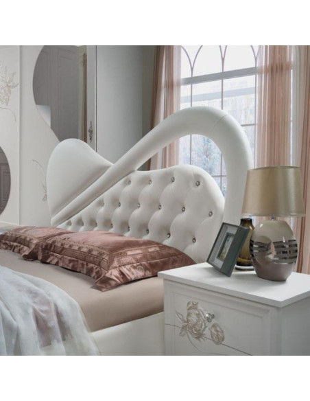 Camera da letto Peonia bianco larice - Kallea