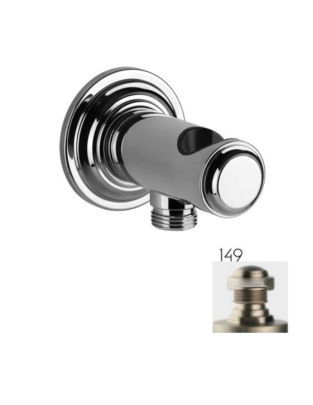 Presa acqua Gessi con supporto doccetta serie Venti20 cod.65161 - Kallea