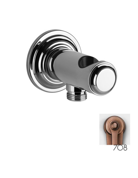 Presa acqua Gessi con supporto doccetta serie Venti20 cod.65161 - Kallea