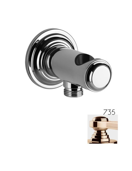 Presa acqua Gessi con supporto doccetta serie Venti20 cod.65161 - Kallea