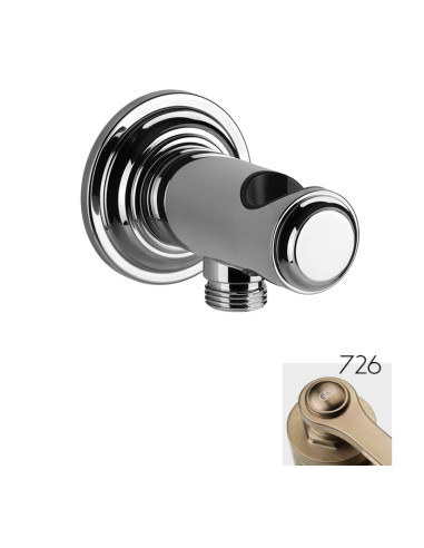 Presa acqua Gessi con supporto doccetta serie Venti20 cod.65161 - Kallea