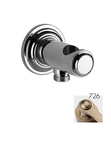 Presa acqua Gessi con supporto doccetta serie Venti20 cod.65161 - Kallea