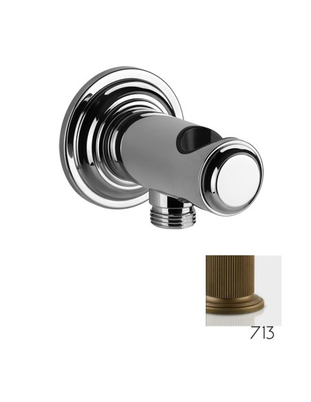 Presa acqua Gessi con supporto doccetta serie Venti20 cod.65161 - Kallea