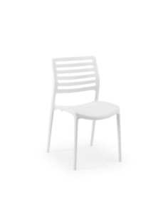 Sedia impilabile Louise bianco - Kallea