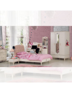 Cameretta Venusteen crema e rosa - Kallea