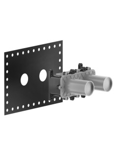 Miscelatore Gessi a incasso per lavabo canna lunga serie 316 Flessa cod.54090 + 54198 con parte incasso - Kallea 2