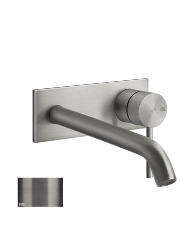 Miscelatore Gessi a incasso per lavabo canna lunga serie 316 Flessa cod.54090 + 54198 con parte incasso - Kallea