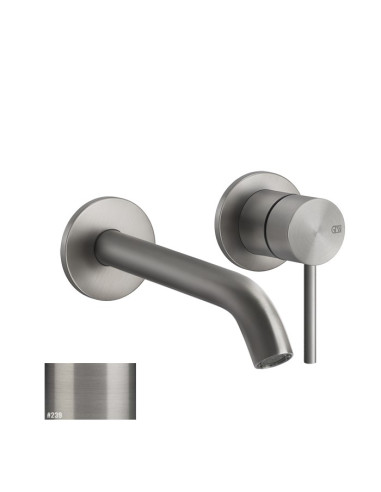 Miscelatore Gessi per lavabo a parete canna lunga serie 316 Flessa cod.54086 esterna cod.54198 incasso - Kallea
