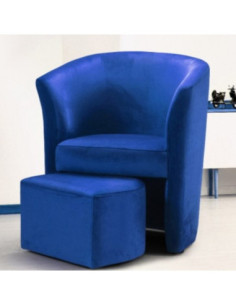 Djerba velluto blu - Kallea