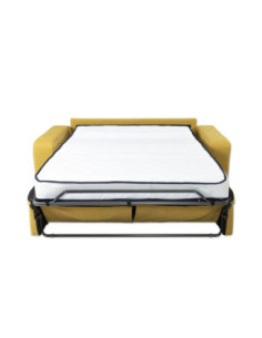 Divano letto Dorado 3 posti senape 207x98 - Kallea 2