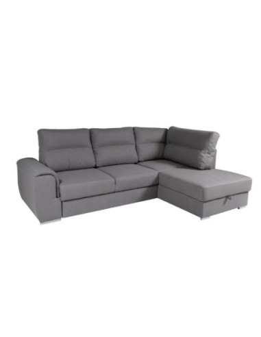 Divano angolare Isabel penisola destra grigio cenere 250x172 - Kallea