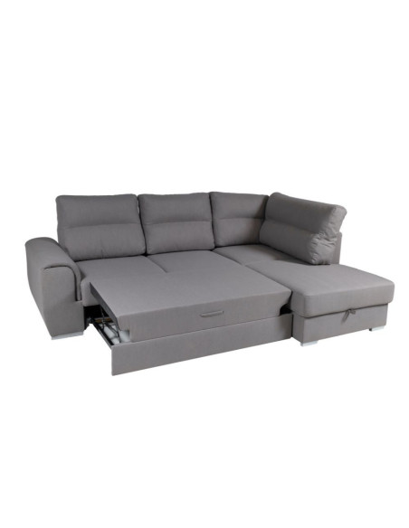 Divano angolare Isabel penisola destra grigio cenere 250x172 - Kallea