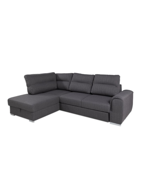 Divano angolare Isabel penisola sinistra grigio artemis 250x172 - Kallea