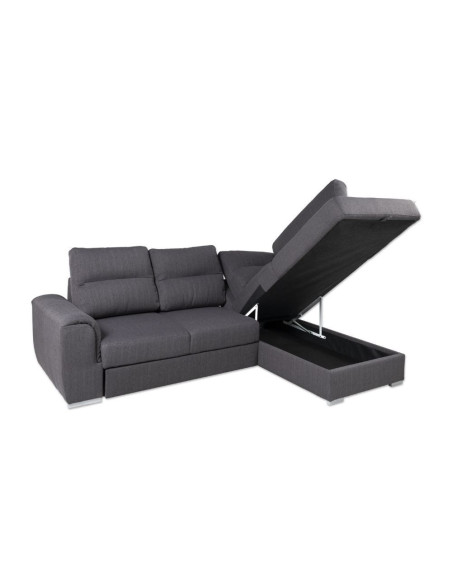 Divano angolare Isabel penisola destra grigio artemis 250x172 - Kallea