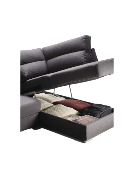 Divano angolare Isabel penisola destra grigio artemis 250x172 - Kallea