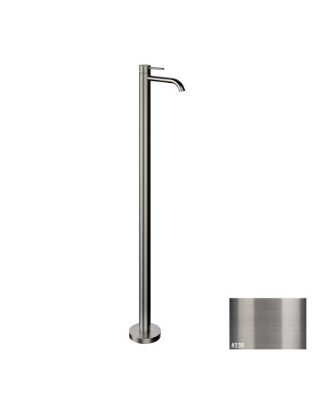 Miscelatore da terra lavabo Gessi serie 316 Flessa cod.54097 parte esterna - 46189 parte incasso - Kallea