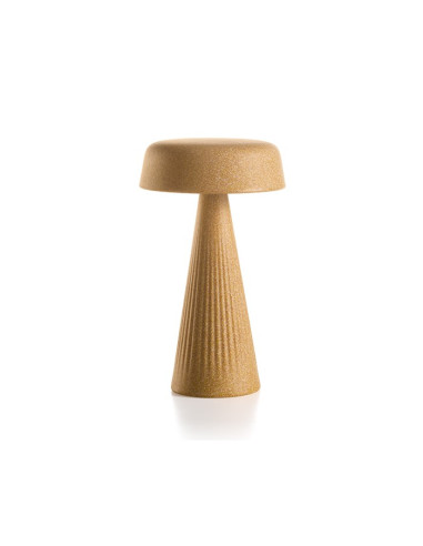 Lampada Fade da tavolo Plust led ricaricabile in polietilene - Kallea