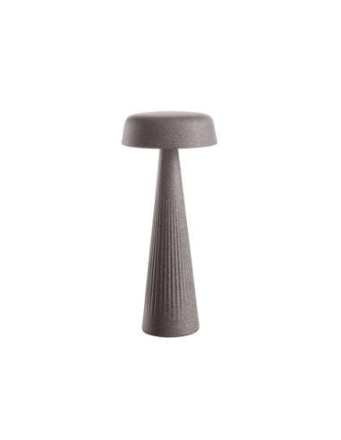 Lampada Fade alta 30cm da tavolo Plust led ricaricabile in polietilene - Kallea