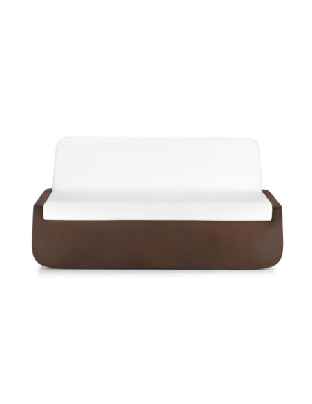 Sofà Plust serie Bold con cuscino in polietilene interno esterno - Kallea