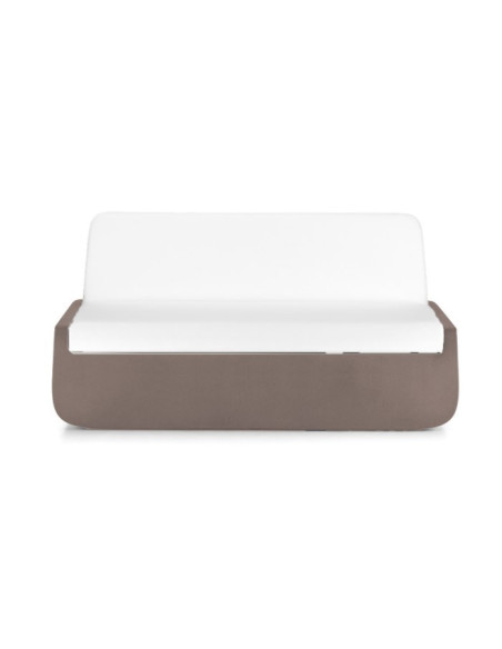 Sofà Plust serie Bold con cuscino in polietilene interno esterno - Kallea