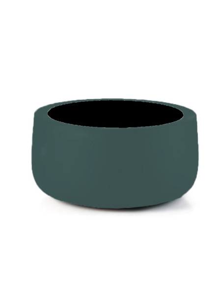 Tavolo Plust serie Bold con piano in hpl in polietilene interno esterno - Kallea