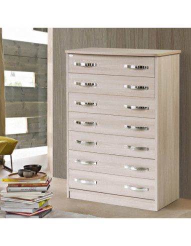 Cassettiera Settimino 75 111x76x42 olmo - Kallea