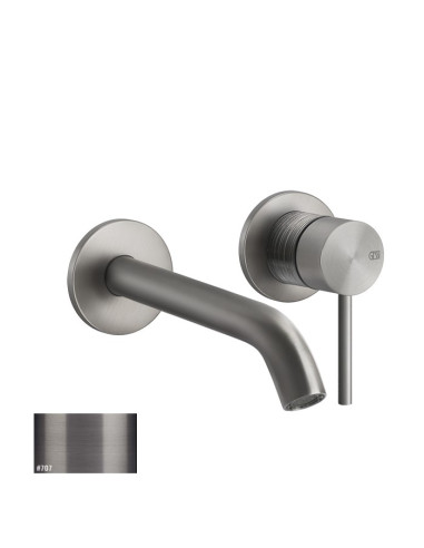 Miscelatore Gessi a incasso per lavabo canna media serie 316 Trame cod.54383 + 54198 con parte incasso - Kallea