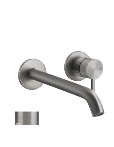 Miscelatore Gessi a incasso per lavabo canna lunghezza personalizzabile serie 316 Trame cod.54389 + 54198 con parte incasso -...