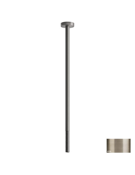 Bocca lavabo a soffitto altezza personalizzabile Gessi serie 316 Trame cod.54396 senza scarico - Kallea