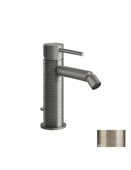 Miscelatore bidet Gessi serie 316 Trame cod.54307 con scarico e flessibili di collegamento - Kallea