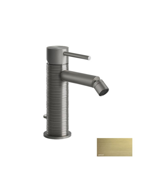 Miscelatore bidet Gessi serie 316 Trame cod.54307 con scarico e flessibili di collegamento - Kallea