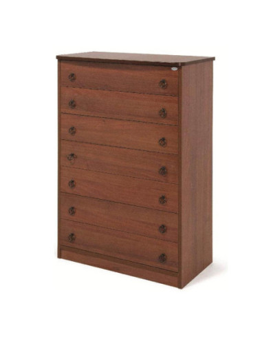 Cassettiera Settimino 75 111x76x42 noce antico - Kallea