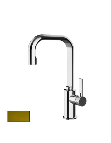Miscelatore Lavabo alto Gessi serie Inciso cod.58006 senza scarico con flessibili di collegamento - Kallea