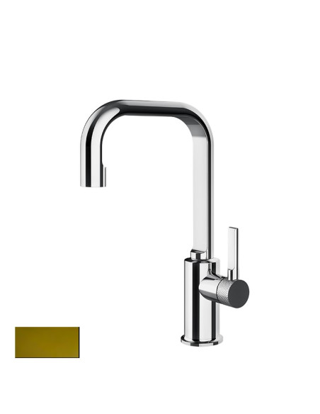 Miscelatore Lavabo alto Gessi serie Inciso cod.58005 con scarico con flessibili di collegamento - Kallea