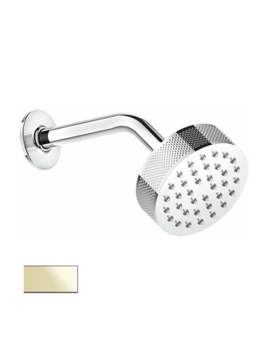 Soffione Gessi a Parete serie Inciso cod.58189 Ø 18,8 cm orientabile anticalcare - Kallea