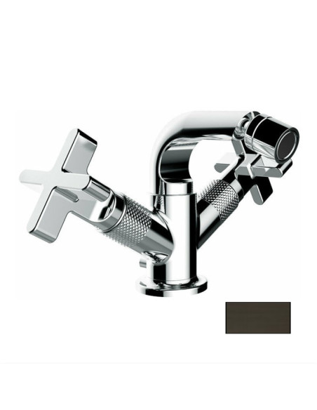 Miscelatore Gruppo bidet Gessi serie Inciso cod.58127 con scarico e flessibili di collegamento - Kallea