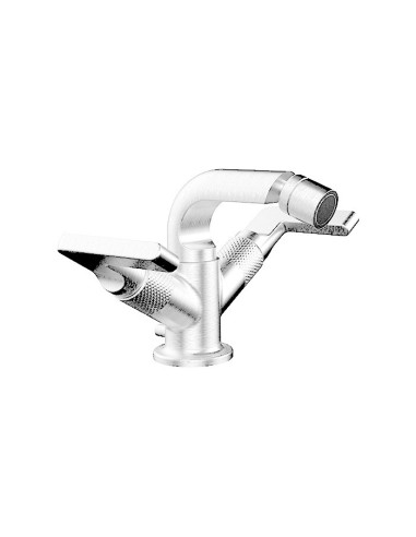 Gruppo bidet Gessi serie Inciso cod.58027 con scarico e flessibili di collegamento - Kallea