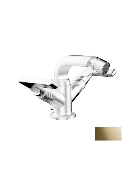 Gruppo bidet Gessi serie Inciso cod.58027 con scarico e flessibili di collegamento - Kallea