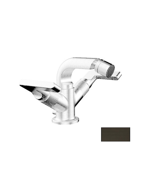 Gruppo bidet Gessi serie Inciso cod.58027 con scarico e flessibili di collegamento - Kallea