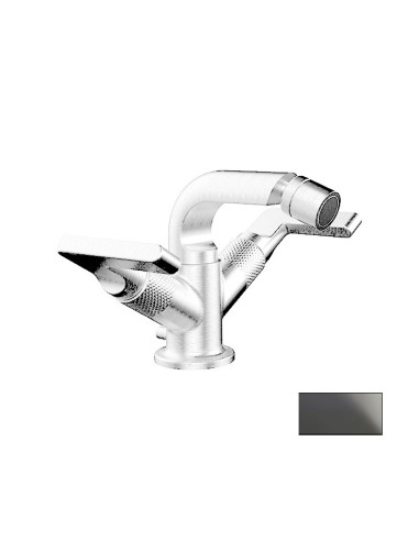 Gruppo bidet Gessi serie Inciso cod.58027 con scarico e flessibili di collegamento - Kallea