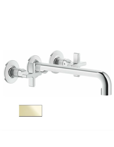 Miscelatore Gessi a incasso per lavabo canna lunga serie Inciso cod.58192 + 45089 con parte incasso senza scarico - Kallea