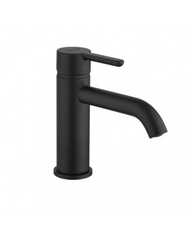 Rubinetto Jacuzzi per lavabo serie Sunset YO senza scarico compatibile con piletta click clack 0SUYO086JA01nero opaco - Kallea